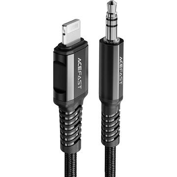 Cable Lightning to mini jack 3,5mm Acefast C1-06 1.2m (black)