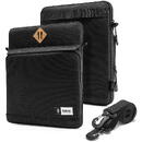Tomtoc - Tablet Shoulder Bag (B20B1D1) - with Corner Armor, Wear-Resistant, 12.9″ - Black