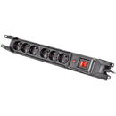 Armac Armac M6 Rack 19" | Power strip | anti-surge system, 6 sockets, 1.5m cable, black