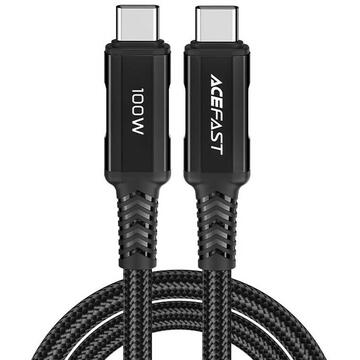Acefast C4-03 USB-C to USB-C 100W, 2m Negru