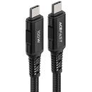 Acefast Cable USB-C to USB-C Acefast C4-03, 100W, 2m (black)