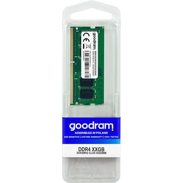 Memorie laptop GOODRAM Memorie DDR4 SODIMM 32GB 3200MHz CL22