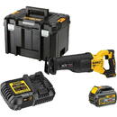 DeWalt Fierastrau sabie cu acumulator DCS386T1 18V Li-Ion Galben