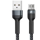 Remax Cable USB Micro Remax Jany Alloy, 1m, 2.4A (black)