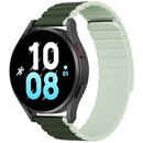 Dux Ducis Curea pentru Samsung Galaxy Watch 4/5/Active 2, Huawei Watch GT 3 (42mm)/GT 3 Pro (43mm) - Dux Ducis LD Series - Green