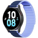 Dux Ducis Curea pentru Samsung Galaxy Watch 4/5/Active 2, Huawei Watch GT 3 (42mm)/GT 3 Pro (43mm) - Dux Ducis LD Series - Blue