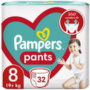 PAMPERS Pampers Pants 19kg+, size 8-XXXLARGE, 32pcs