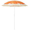 Generic Umbrela de soare - 180 cm - portocaliu