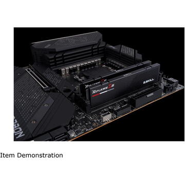 Memorie G.Skill DIMM 96 GB DDR5-5600 (2x 48 GB) dual kit, RAM Negru, Ripjaws S5, XMP