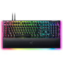 Razer BlackWidow V4 Pro Mechanical Gaming Keyboard,  Comutator verde US Aspect, Cablat, Negru