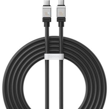 Baseus CoolPlay USB-C, 100 W, 2 m, Negru