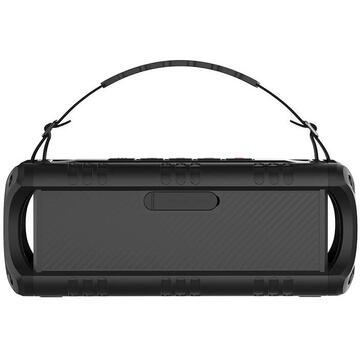Boxa portabila Wireless Bluetooth 5.0  W-KING D8 MINI 30W Negru Raza actiune 10 m