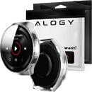 Alogy Alogy Etui silikonowe na zegarek z folią ochronną do Huawei Watch GT 2 Pro uniwersalny