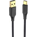 Vention Charging Cable USB 2.0 to USB-C Vention CTFBF LED 3A 1m (black)