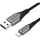 Vention USB 2.0 cable to Lightning, Vention LABHF, 1m (Gray)