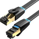 Vention Ethernet RJ45 Flat Network Cable Vention IKCBG, Cat.8, U/FTP, 1.5m (Black)