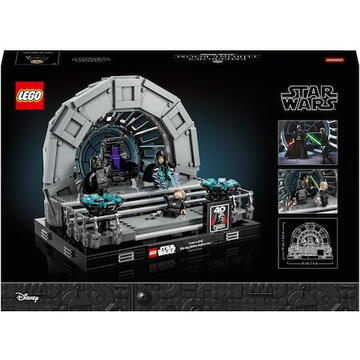 LEGO Star Wars™ - Diorama Sala tronului imparatului 75352, 807 piese