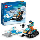 LEGO City - Snowmobil de explorare arctica 60376, 70 piese