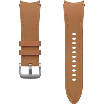 Samsung Hybrid Eco-Leather Band pentru Galaxy Watch6, (S/M), Camel