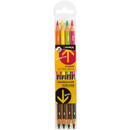 LYRA Creioane colorate 2 capete, 4buc/blister, LYRA Graduate