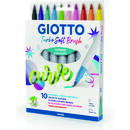 Giotto Carioca, varf flexibil (tip pensula), 10 buc/set, GIOTTO