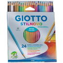 Creioane colorate acuarela 24buc/cutie, GIOTTO Stilnovo