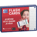 OXFORD OXFORD Flash Cards 2.0, 80 flash cards/set, A6(105 x 148mm), Scribzee-dict-margine bleu