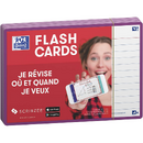 OXFORD OXFORD Flash Cards 2.0, 80 flash cards/set, A6(105 x 148mm), Scribzee-dict-margine mov deschis