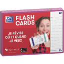 OXFORD OXFORD Flash Cards 2.0, 80 flash cards/set, A6(105 x 148mm), Scribzee-dict-margine fucsia