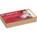 OXFORD OXFORD Flash Cards 2.0, 80 flash cards/set, A7(75 x 125mm), Scribzee-dict-margine orange