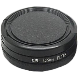 Filtru detasabil CPL 40.5mm compatibil GoPro Hero3 Hero3+ Hero4 GP248