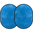 Generic Fundal pliabil BP-027 150 x 200cm albastru dyed (bumbac)