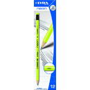 LYRA Creion grafit LYRA Neon - HB, cu radiera, culori neon