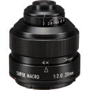 Mitakon Obiectiv compact Mitakon 20mm F2 4.5x Super Macro pentru camerele Canon EF