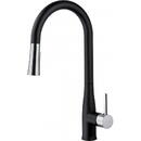 deante KITCHEN MIXER WITH PULL-OUT SPRAY DEANTE BLACK LIQUORICE