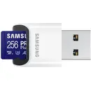 microSD PRO Plus MB-MD256SB/WW 256GB + cititor