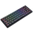 Redragon mecanica Bluetooth cu fir si wireless Elise Pro RGB Neagra