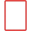 Tarifold Buzunar magnetic pentru documente A4, cu rama color, 2 buc/set, TARIFOLD - rama rosie