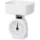Salter 112 WHWHDREU16 Compact Mechanical Kitchen Scales, 3kg Capacity white