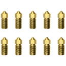 Anker Set 10 Duze Extrudare pentru imprimanta 3D AnkerMake M5, Auriu 0.2mm