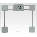 Salter 9081 SV3R Toughened Glass Compact Electronic Bathroom Scale
