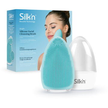 Aparate intretinere si ingrijire corporala Silkn Bright Silicone Facial Cleansing Brush FB1PE1B001