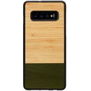 MAN&amp;WOOD MAN&WOOD SmartPhone case Galaxy S10 Plus bamboo forest black