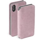 Krusell Krusell Broby 4 Card SlimWallet Apple iPhone XS Max pink