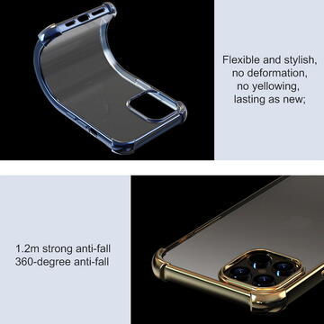 Husa Devia Glitter shockproof soft case iPhone 12 Pro Max black