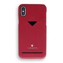 VixFox VixFox Card Slot Back Shell for Iphone XSMAX ruby red