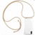 Husa Lookabe Necklace iPhone Xr gold nude loo009