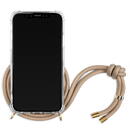 Lookabe Lookabe Necklace iPhone Xs gold nude loo008