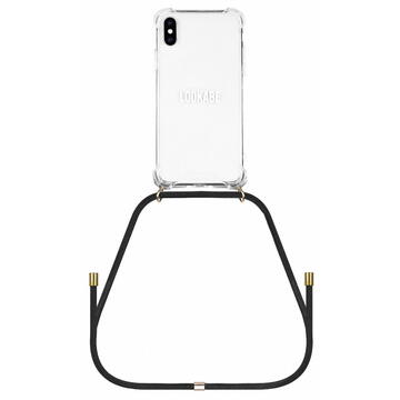 Husa Lookabe Necklace iPhone X/Xs gold black loo003