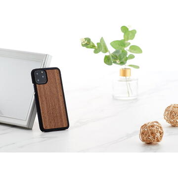 Husa MAN&amp;WOOD MAN&WOOD SmartPhone case iPhone 11 Pro black walnut black